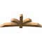 Ekena Millwork Davenport Rough Sawn Timber Gable Bracket, Western Red Cedar, 84"W x 31"H x 6"D x 6"F, 9/12 Pitch GBW084X31X0606DAV00RWR - alternate 2